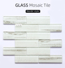 Fabricación en China de mosaico de cristal de nuevo diseño para decoración de paredes